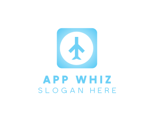 Blue Plane App logo design