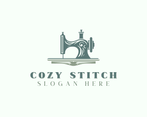 Tailoring Sewing Machine logo design