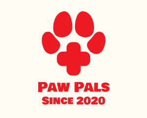 Pet Paw Veterinary Clinic logo design