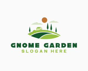 Garden Lawn Landscaping logo design