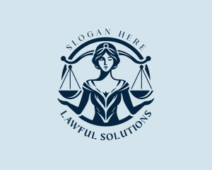 Woman Legal Justice logo