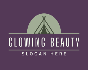 Camping Tent Outdoor logo