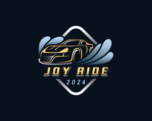 Car Wash Detailing logo design