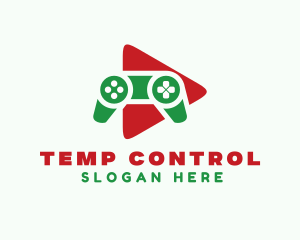 Play Game Controller logo design