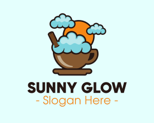 Sun Cloud Coffee logo design