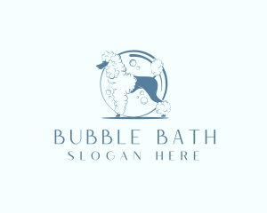 Dog Bath Grooming logo