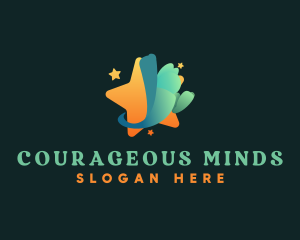 Person Achievement Star logo
