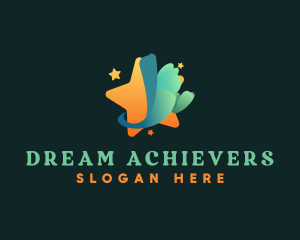 Person Achievement Star logo