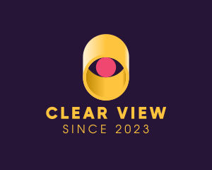 Cylindrical Eye Vision logo design