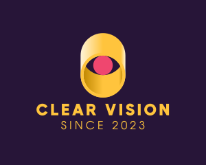 Cylindrical Eye Vision logo design