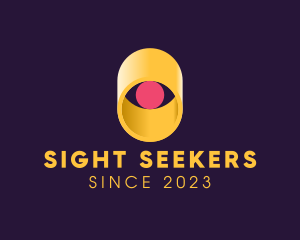 Cylindrical Eye Vision logo design