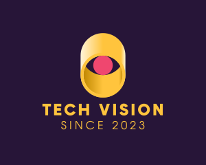 Cylindrical Eye Vision logo design