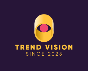 Cylindrical Eye Vision logo design