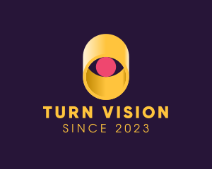 Cylindrical Eye Vision logo design