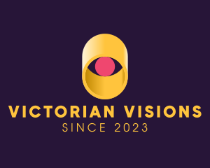 Cylindrical Eye Vision logo design