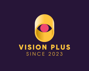 Cylindrical Eye Vision logo design