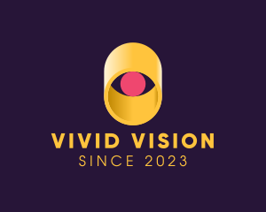 Cylindrical Eye Vision logo design