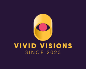 Cylindrical Eye Vision logo design