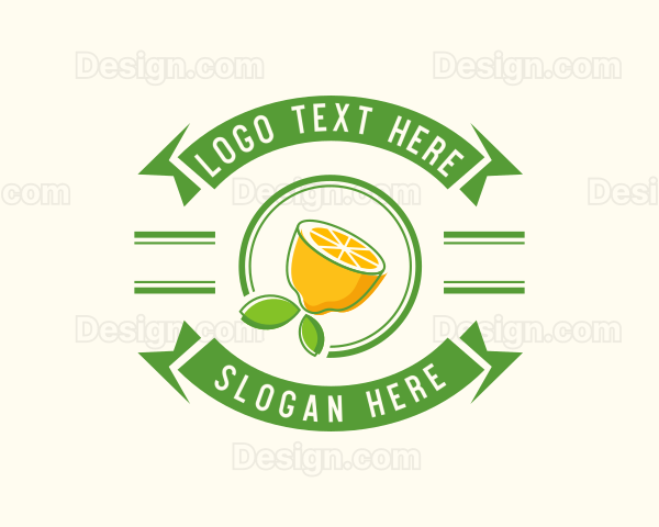 Lemon Juice Banner Logo