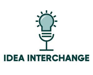 Idea Voice Lamp logo design