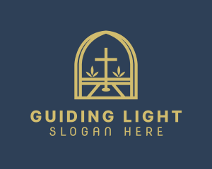 Cross Chapel Preaching logo design