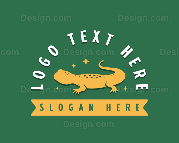 Salamander Pet Animal Logo