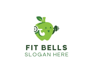 Apple Fitness Gym logo design