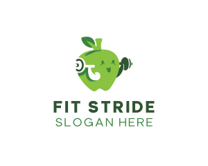 Apple Fitness Gym logo design