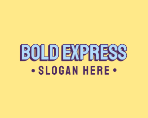 Bold Retro Business logo design