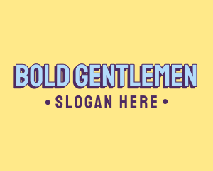 Bold Retro Business logo design