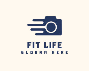 Modern Camera Photography Logo