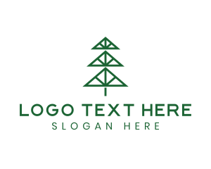 Pine Tree Triangles logo