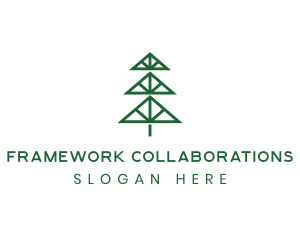 Pine Tree Triangles logo