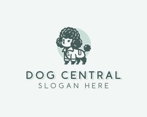 Poodle Dog Veterinary logo design