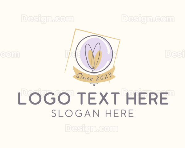 Light Bulb Bubble Logo