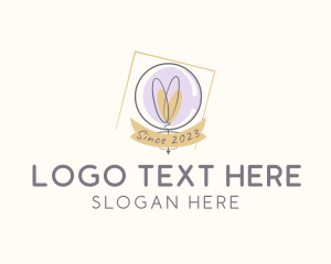 Light Bulb Bubble Logo