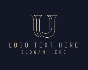 Fashion Boutique Letter U  logo