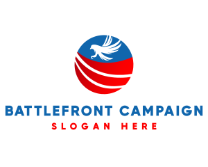 American Campaign Eagle logo design