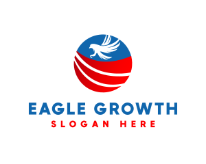 American Campaign Eagle logo design