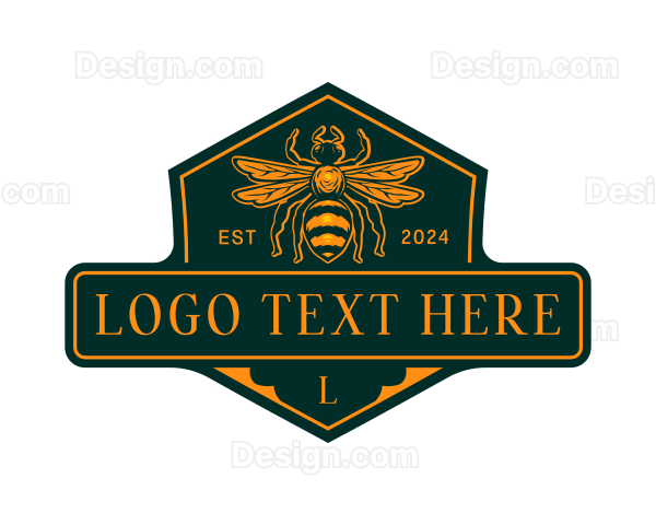 Bee Hive Hornet Logo