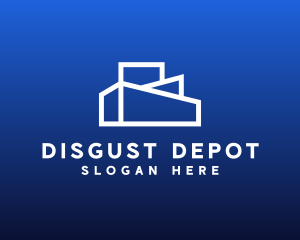 Delivery Stockroom Building logo design