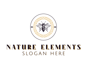 Bee Natural Apothecary logo design