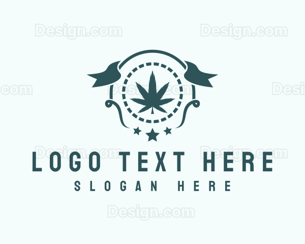 Marijuana Farm Banner Logo