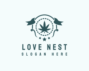 Marijuana Farm Banner Logo