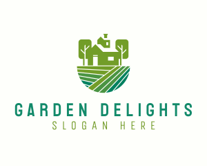 Landscaper Yard Garden logo design