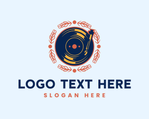 Vinyl Record Music logo