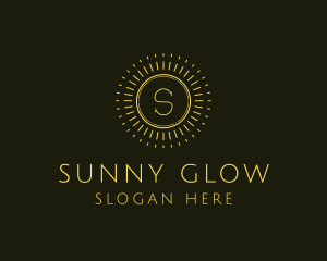 Sun Solar Summer logo design