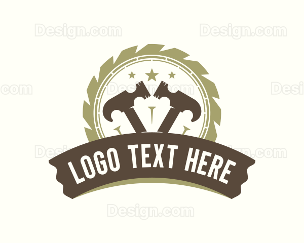 Industrial Woodwork Handyman Logo