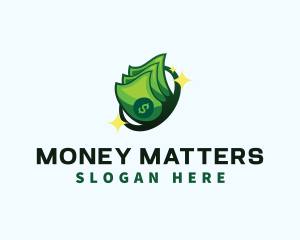 Money Cash Dollar logo design