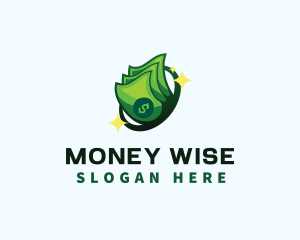 Money Cash Dollar logo design